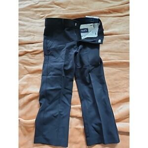 Chaps Boy's Sz 4 Suit Separates Black Dress Pants Stretch MSRP $36 NWT
